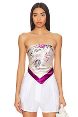 Printed Equestrian Top