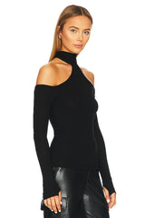 Levon Mock Neck Top