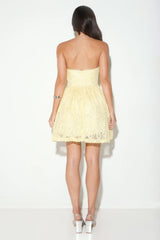Soirée Star Strapless Sequin Mini Dress