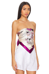 Printed Equestrian Top