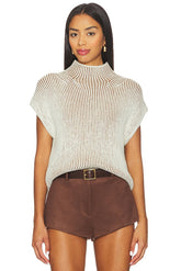 Lauren Plated Knit Tank Top