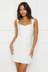 Exotic Flair Satin Mini Dress