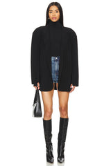 Slim Fit Long Sleeve Turtleneck Top