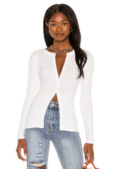 Sasha Button Top