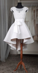 New Design Sexy See through Lace High Low homecoming dresseses, CM0001