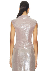 Sabrina Sequin Top