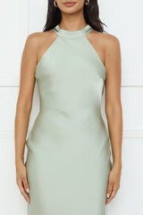 Icon Status Satin Maxi Dress
