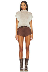 Lauren Plated Knit Tank Top