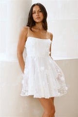 Ethereal Blossom Mini Dress