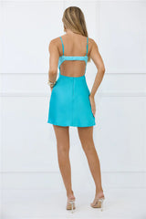 Soft Dream Satin Mini Dress