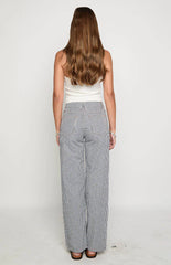 Lioness Top Model Navy Stripe Jean