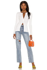 Sasha Button Top